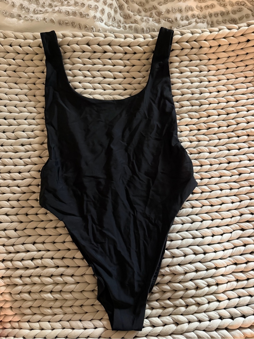 Aerie Black One-Piece Swimsuit